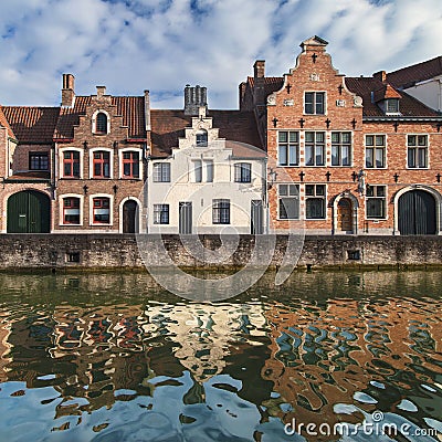 Old Saint John Hospital in Bruges Editorial Stock Photo