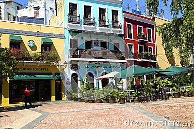 Old San Juan in puerto Rico Editorial Stock Photo