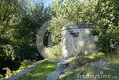 Old second world war bunker Stock Photo