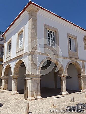 The Old Slave House, Lagos, Portugal Stock Photo