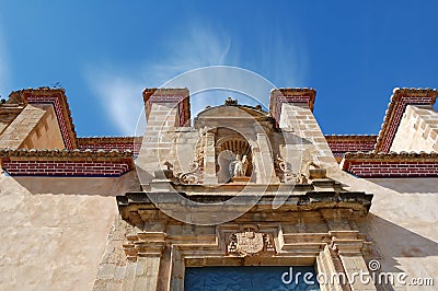 Old spanish church Stock Photo