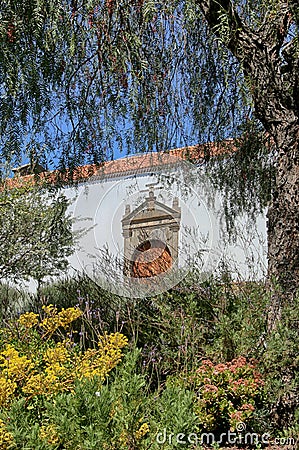 Old Spanish weathered windows at Vilaflora, Tenerife Stock Photo