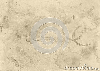 Old stained paper conceptual abstract texture background Stock Photo