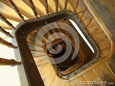Old staircase Stock Photo