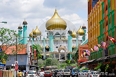 Old State Mosque / Kuching Mosque Editorial Stock Photo