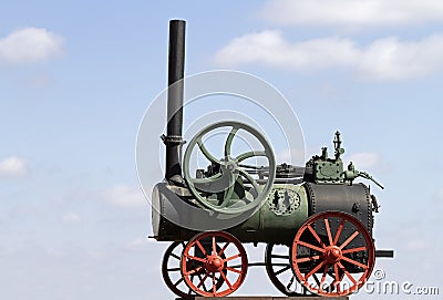 Old Steam engine Stock Photo