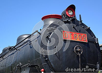 Old Steam Locomotive Stock Photo