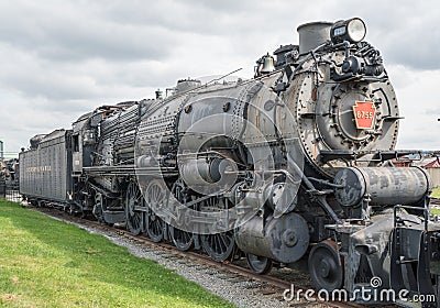 Old Steam Locomotive Editorial Stock Photo