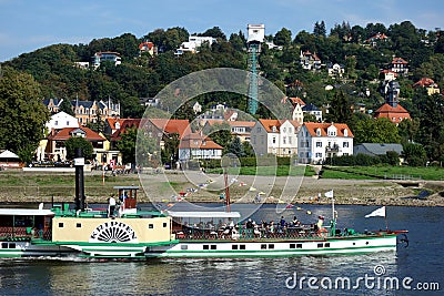 Old Steamship Editorial Stock Photo