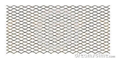 Old steel grating Stock Photo