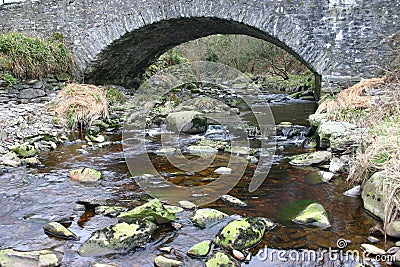 Old stone bridge Stock Photo