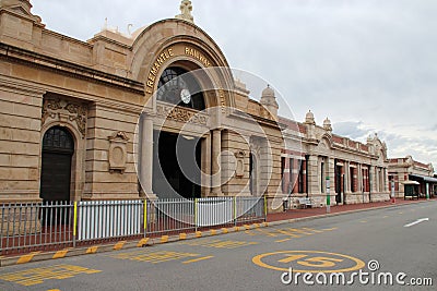 old stone hall (railway station) in fremantle (australia) Editorial Stock Photo