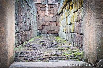 Old stone wall, old surface, old texture. Stock Photo