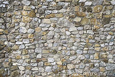 Old stone wall texture Stock Photo