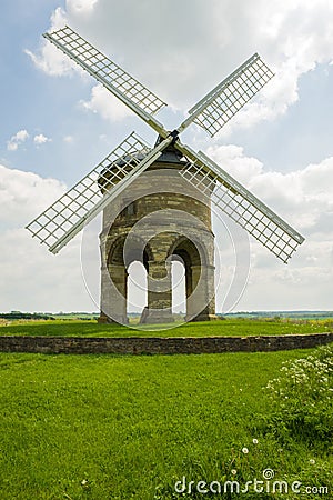 An old stone windmill Stock Photo