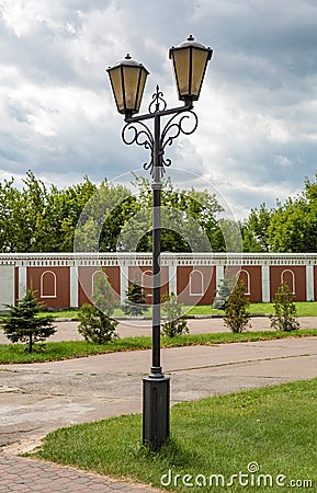 Old street lamp Stock Photo