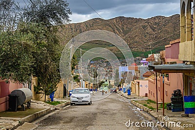 Old street and old houses, Duhok, Iraq Editorial Stock Photo