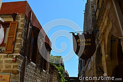 Old streets Editorial Stock Photo