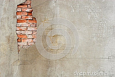 Old Stucco Wall Stock Photo