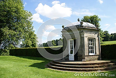 Old summerhouse Stock Photo