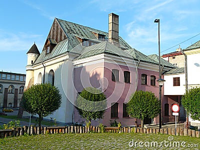 Old synagogue in Rzeszow ,Poland Stock Photo