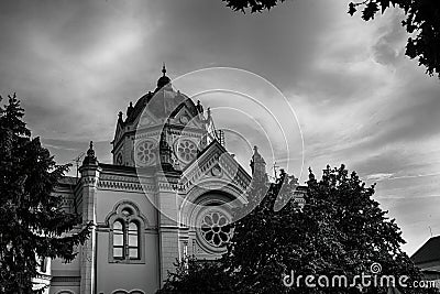 Old Synagogue in Szolnok, Hungary Stock Photo