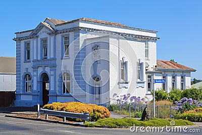 The old Te Aroha post office, New Zealand, opened in 1912 Editorial Stock Photo