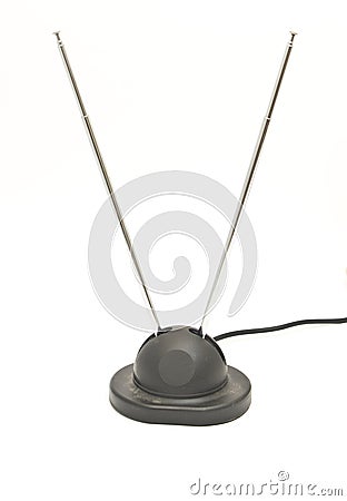 Old television antenna Stock Photo