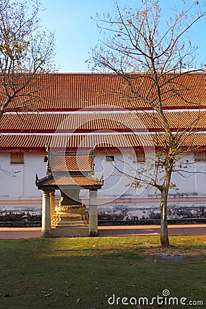 Old Temple in Ayuddhaya Stock Photo