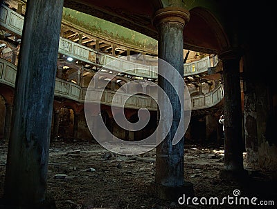 Old theatre Stock Photo