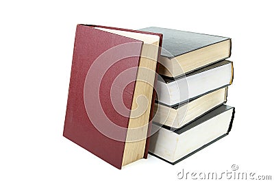 Old thick volumes Stock Photo