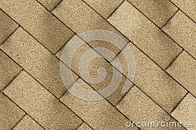 Old tiles roof texture Stock Photo