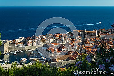 Old town of Dubrovnik Stock Photo