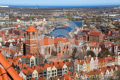 Old Town in Gdansk Stock Photo