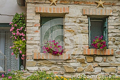 Old Town Grado, Italy Stock Photo