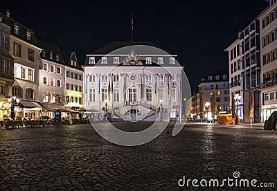 Old Town Hall in Bonn Editorial Stock Photo