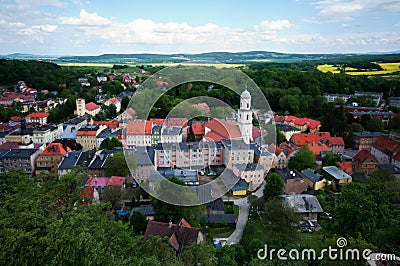 Old town in Poland Stock Photo