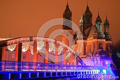 Old town in Poznan, Poland Stock Photo