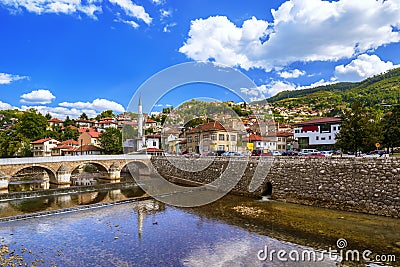 Old town Sarajevo - Bosnia and Herzegovina Stock Photo