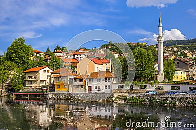 Old town Sarajevo - Bosnia and Herzegovina Stock Photo