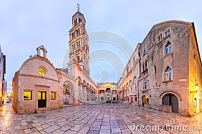 Old Town of Split, Croatia Stock Photo