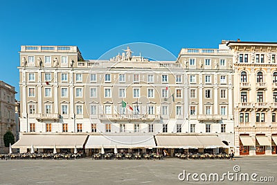 Old town square in european city Editorial Stock Photo