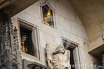 Old Town Square in Prague, Czech Republic Stock Photo