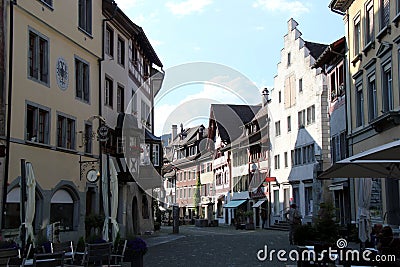 Old town of Stein am Rhein Editorial Stock Photo
