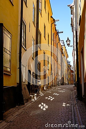 Old town, Stockholm Stock Photo