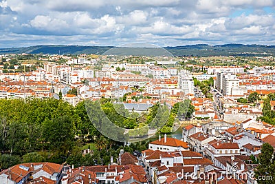 Old Town Tomar Portugal Stock Photo