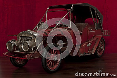 Old Toy Car Stock Photo