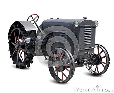 Old tractor Stock Photo