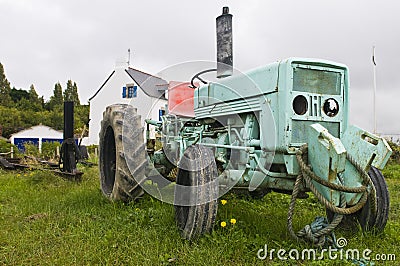 Old tractor Stock Photo