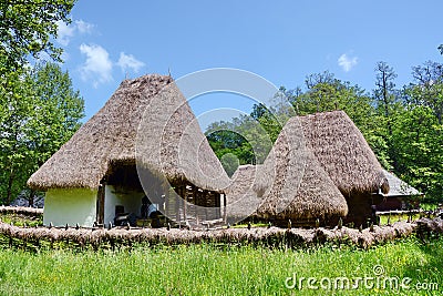 Romania Old traditional house Stock Photo